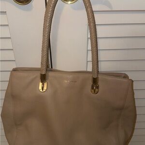 Cole Haan Tan Leather Tote Bag